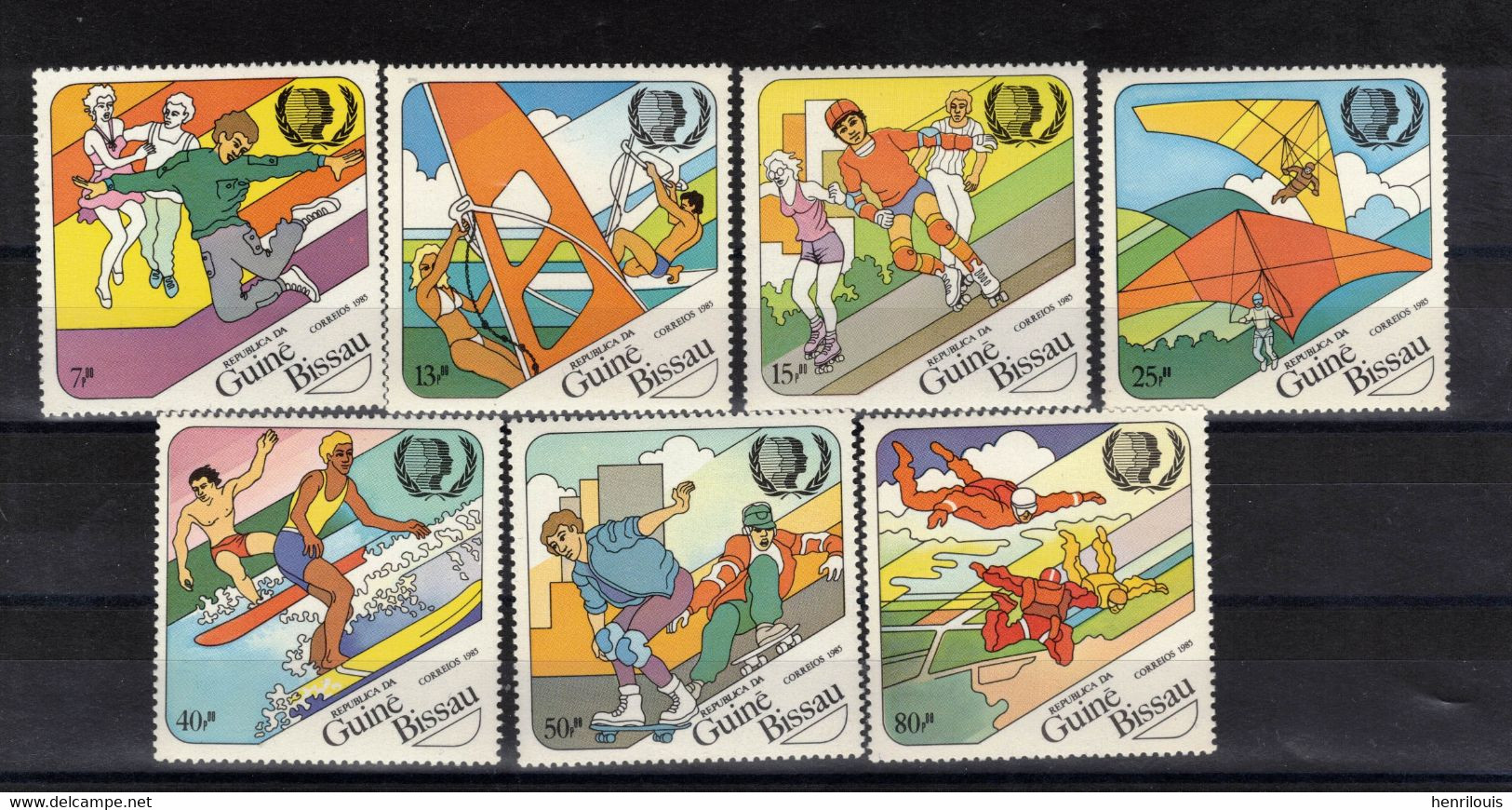 GUINEE BISSAU   Timbres Neufs ** De 1985    ( Ref  4521 ) Sport - Jeunesse - Otros & Sin Clasificación