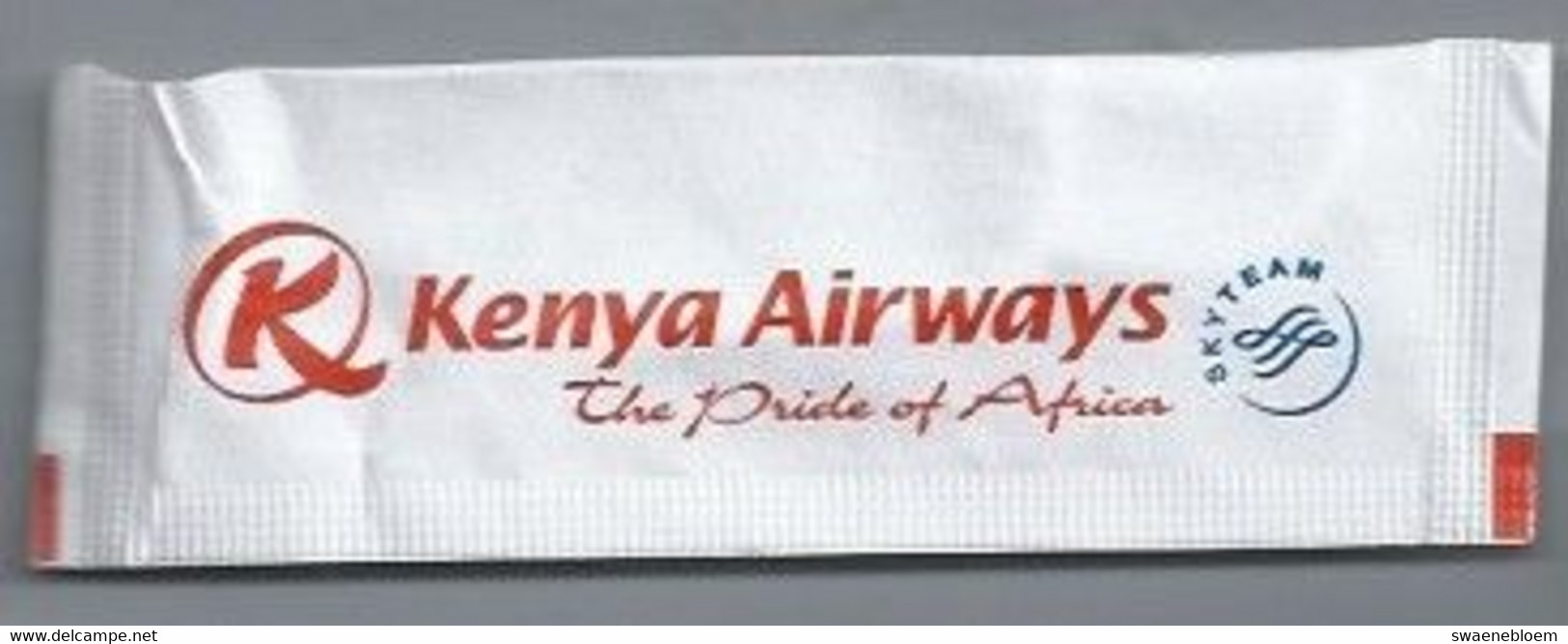 PB.- KENYA AIRWAYS. THE PRIDE OF AFRICA. SKY TEAM. Roerstokje - Swizzle Sticks