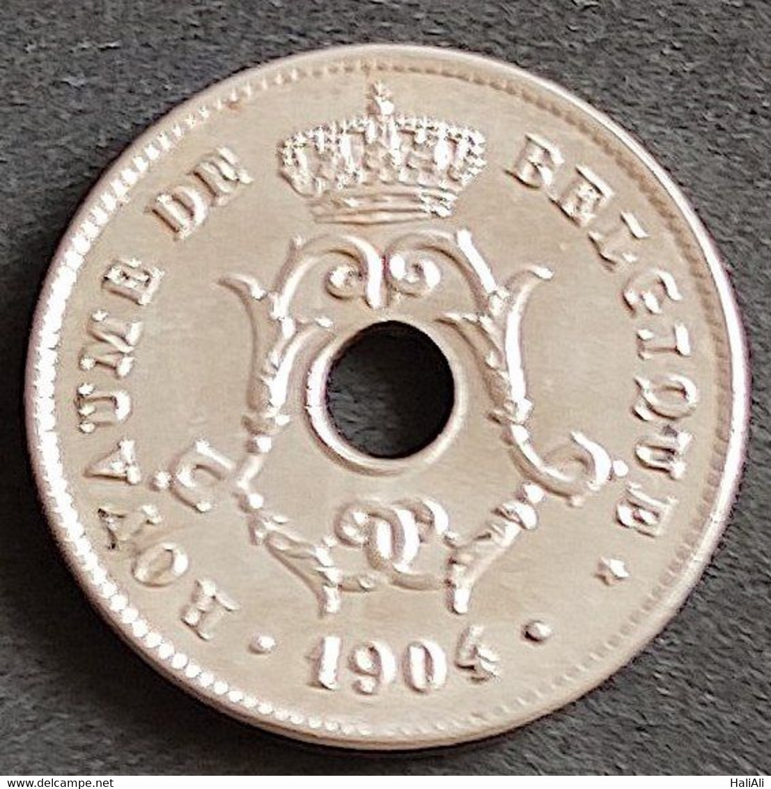 Coin Belgium Moeda Bélgica 1904 10 Centavos 1 - Ohne Zuordnung