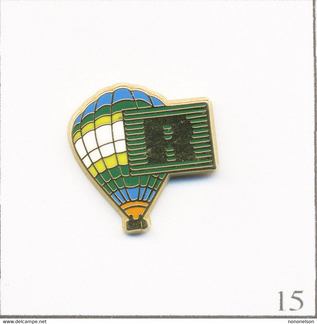 Pin's Transport - Montgolfière / Ballon Random. Non Estampillé. Zamac. T753-15 - Montgolfières