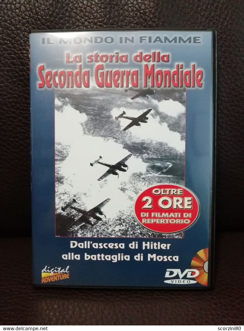 DVD-LA STORIA DELLA SECONDA GUERRA MONDIALE Il Mondo In Fiamme - Dokumentarfilme