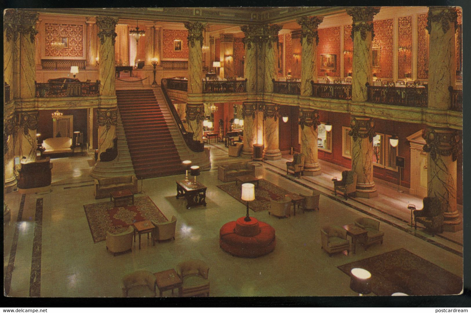 Richmond VA 1970 JEFFERSON HOTEL Postcard - Richmond