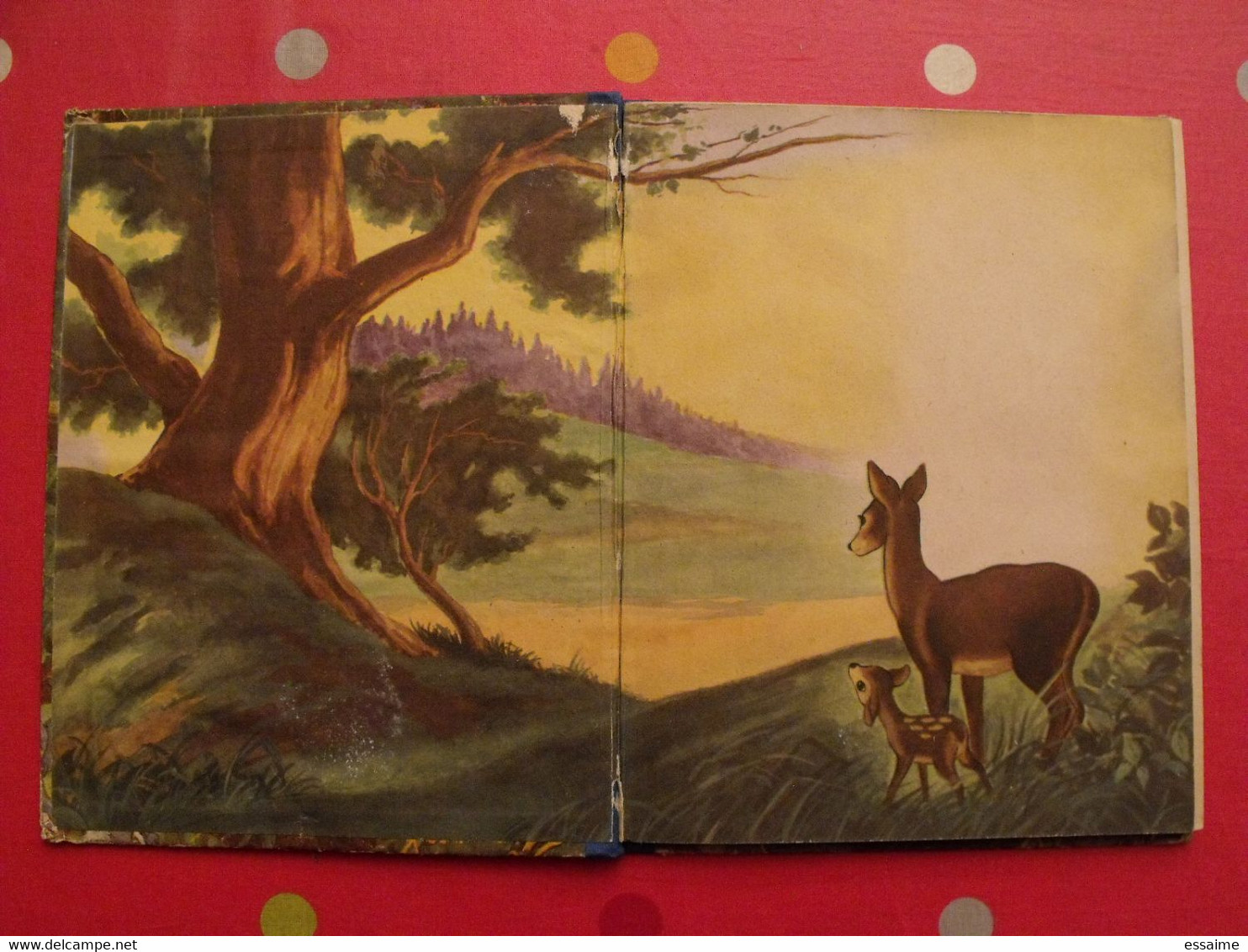 Walt Disney. Bambi D'après Félix Salten. Hachette 1948 - Hachette