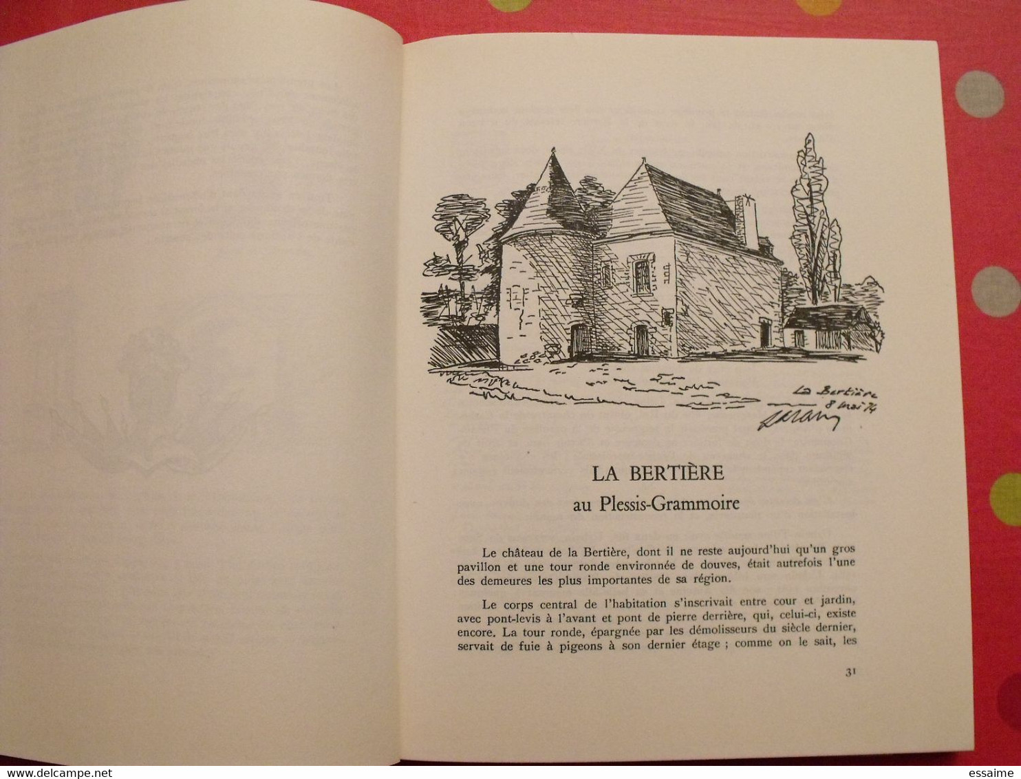 Vieux Logis En Anjou. André Sarazin. 1979. Anjou, Angers. Bien Illustré - Pays De Loire