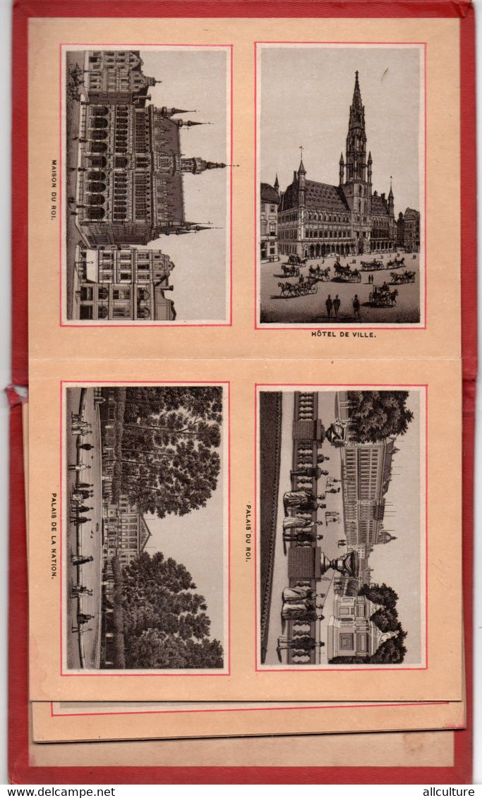 A750 - SOUVENIR DE BRUXELLES  TURIST GUIDE OLD VINTAGE - Belgique & Luxembourg