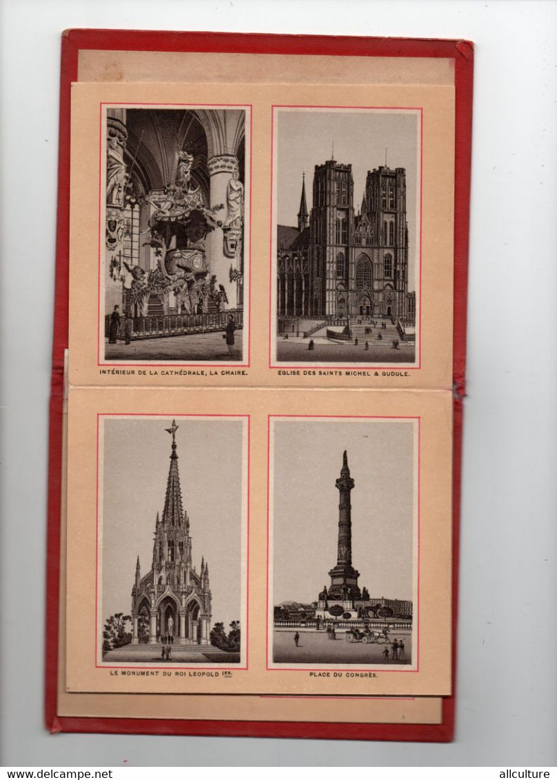 A750 - SOUVENIR DE BRUXELLES  TURIST GUIDE OLD VINTAGE