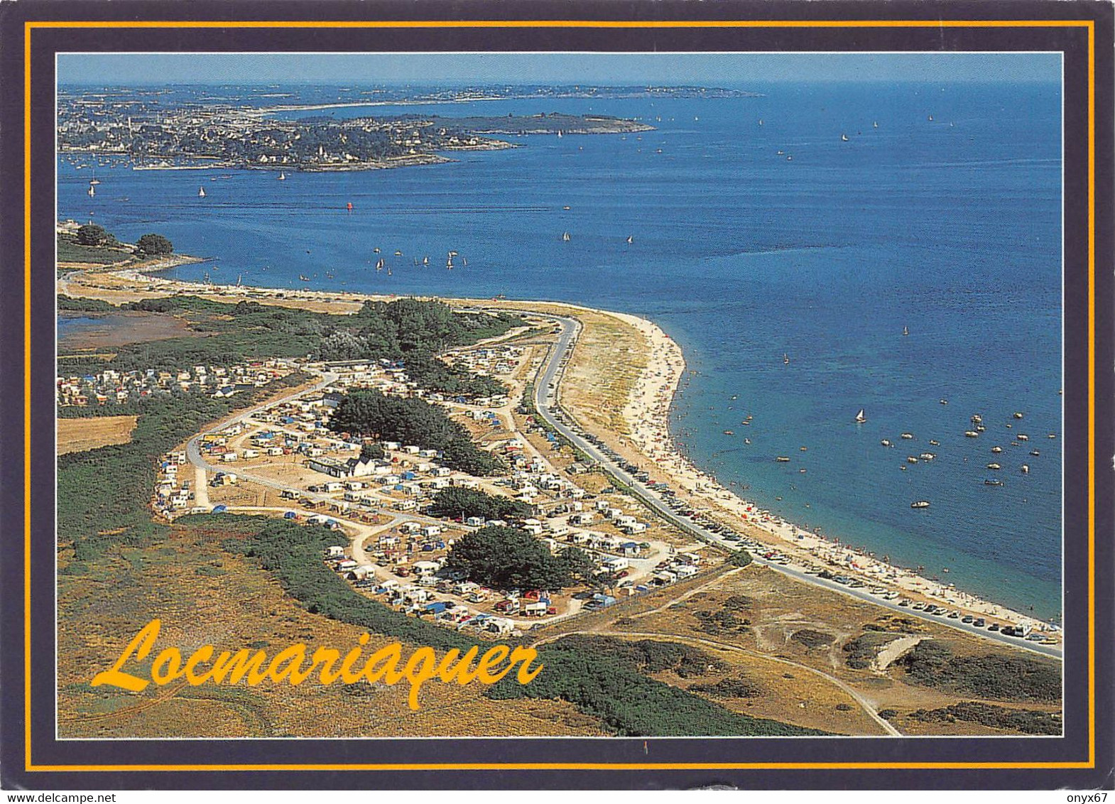 GF-LOCMARIAQUER-Quiberon-56-Morbihan- Vue Des Plages Et Camping   -  Edition Jack - GRAND FORMAT - Locmariaquer