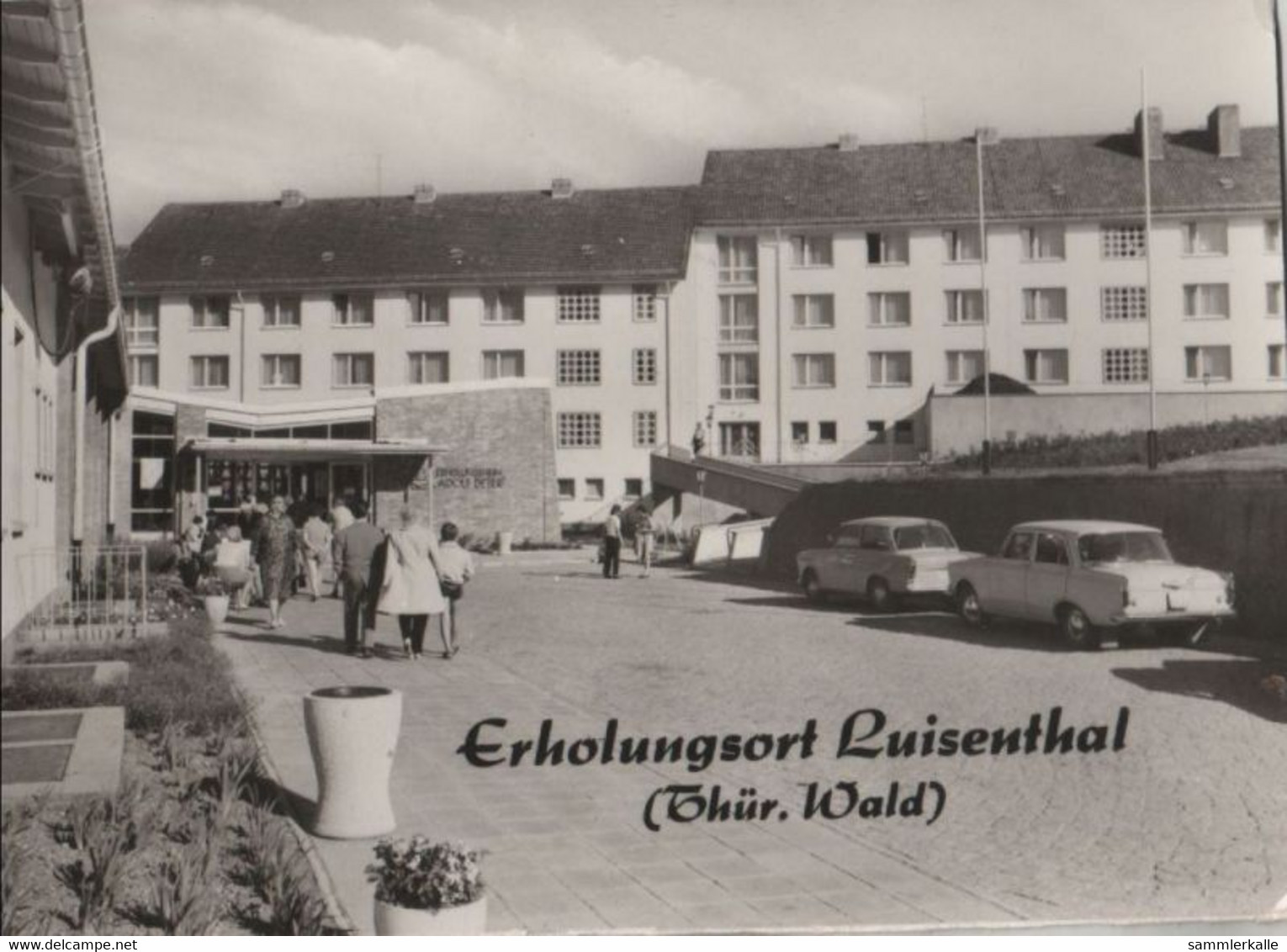 Luisenthal - Eingang Zum FDGB-Erholungsheim - 1979 - Gotha