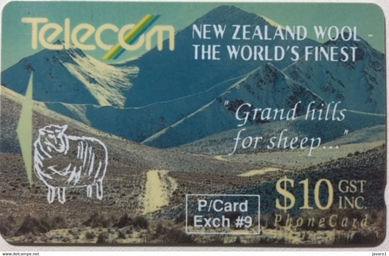 NEW ZEALAND : OVER8 10  Views / GRAND HILLS FOR SHEEP USED - Neuseeland