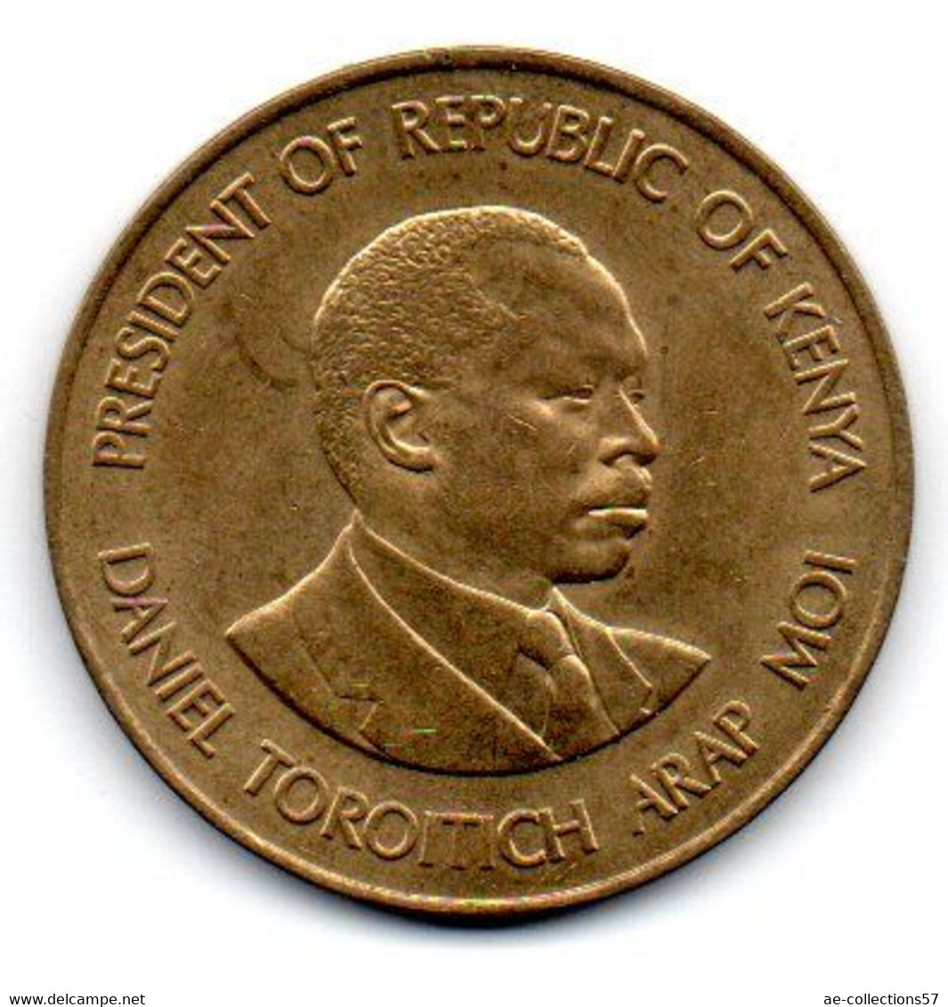 Kenya -10 Cents 1984 - SUP - Kenia