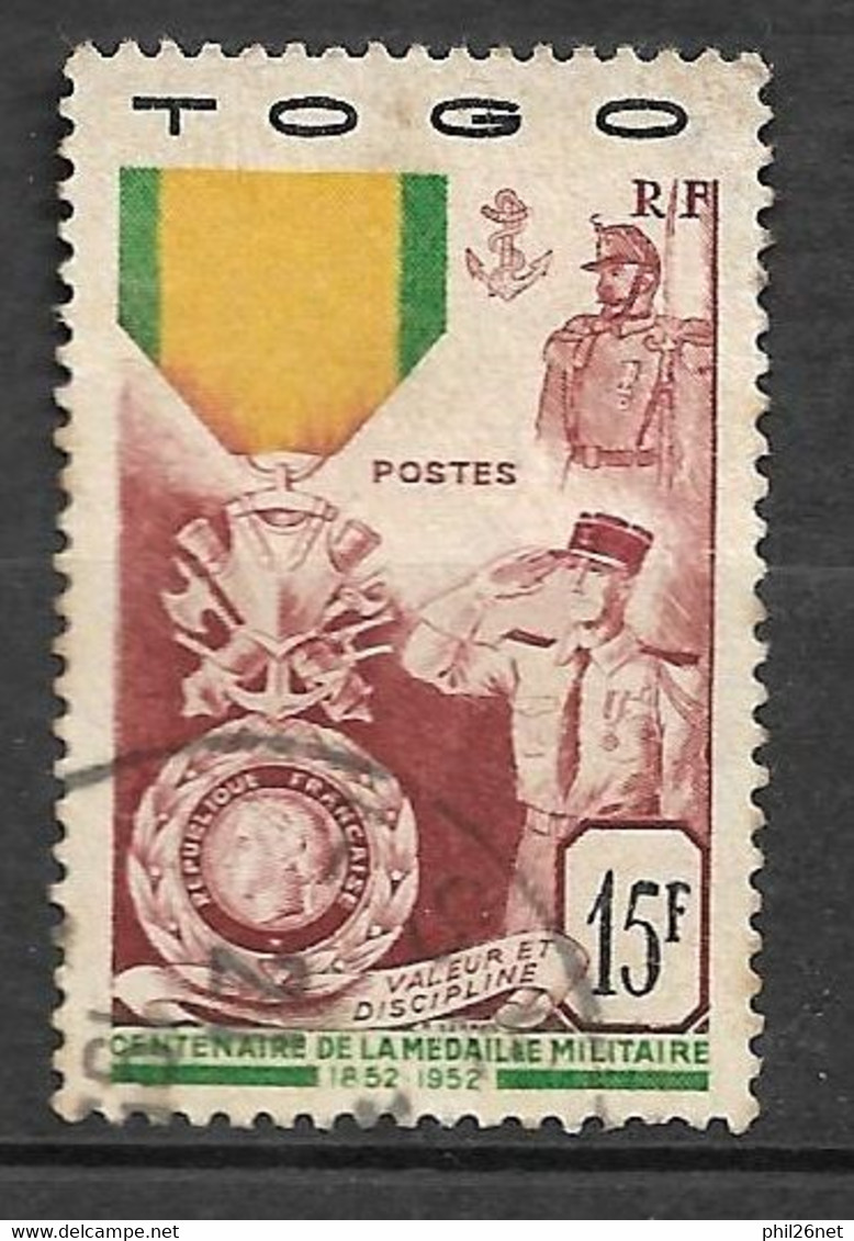 Togo N° 255 Médaille Militaire Oblitéré B/TB     - Gebraucht