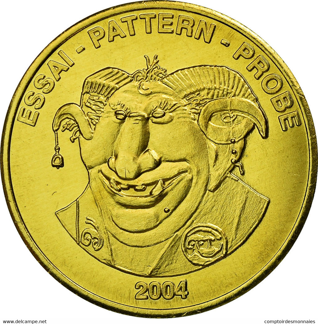Iceland, Fantasy Euro Patterns, 20 Euro Cent, 2004, SPL, Laiton - Pruebas Privadas