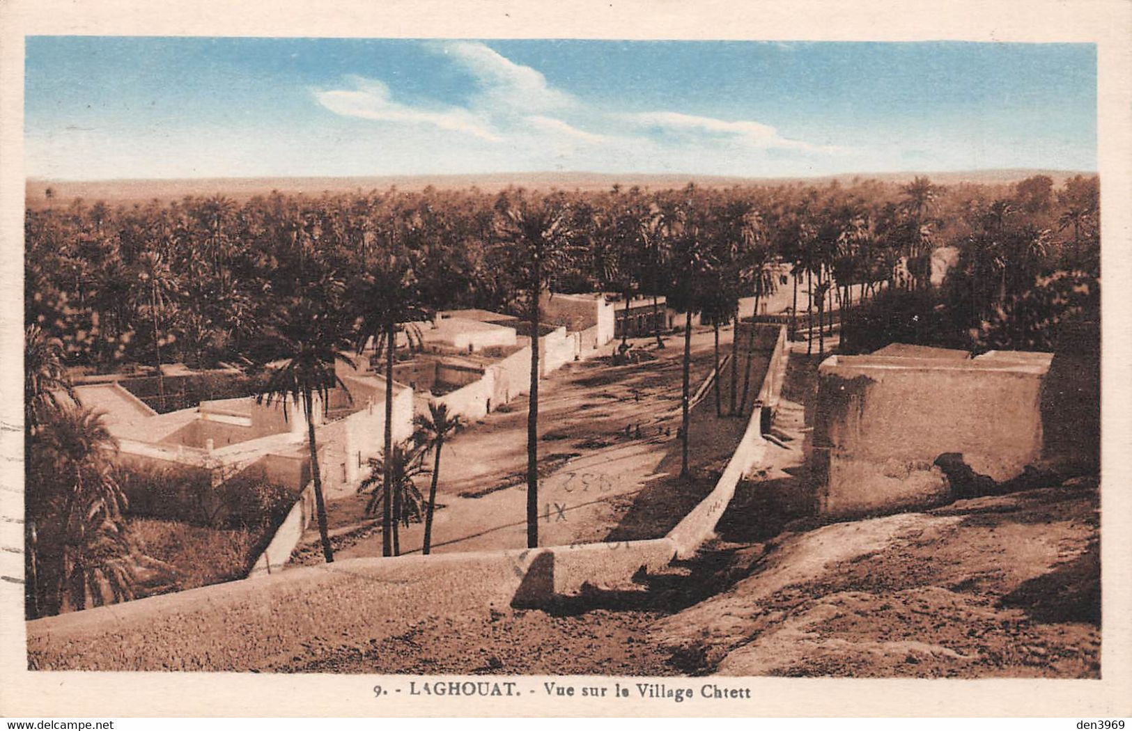 Algérie - LAGHOUAT - Vue Sur Le Village Chtett - Laghouat