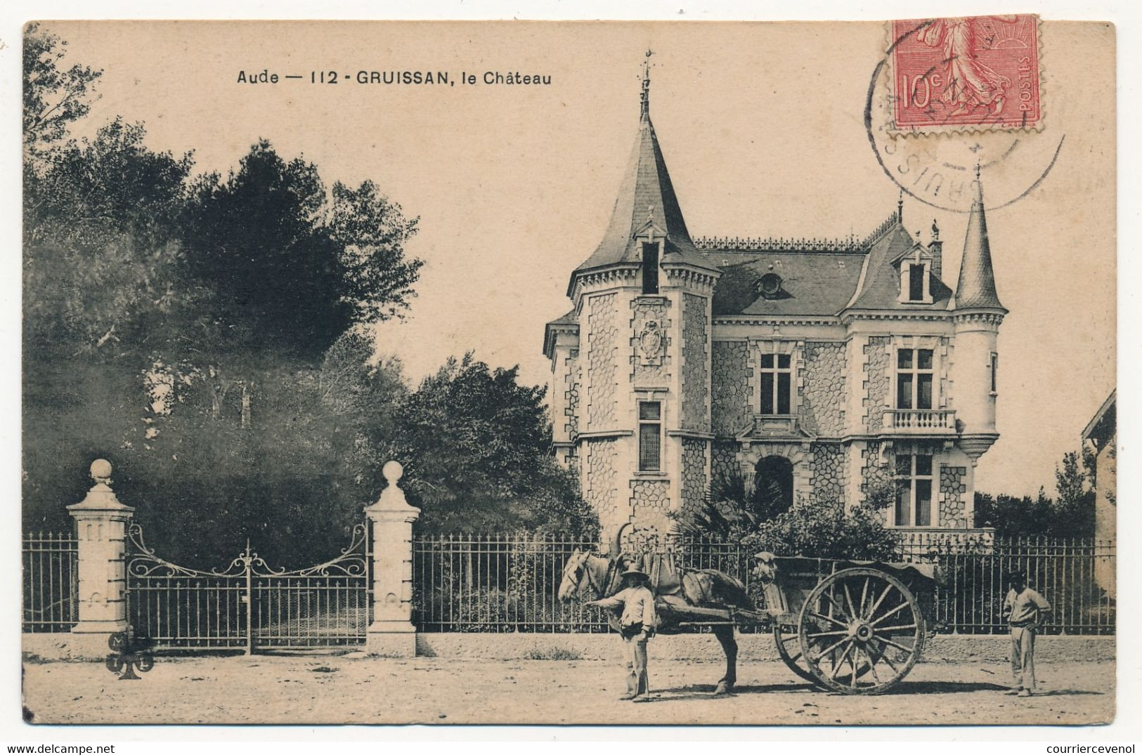 CPA - GRUISSAN (Aude) - Le Château - Andere & Zonder Classificatie