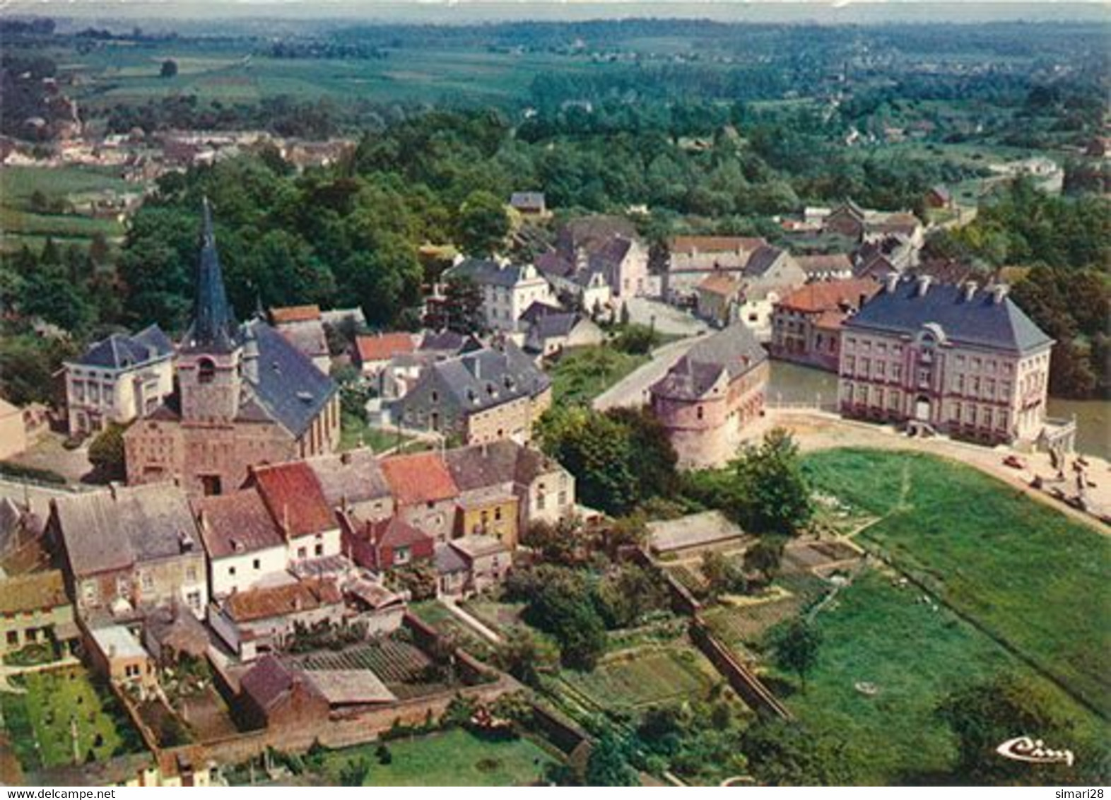 FELUY - VUE PANORAMIQUE AERIENNE (C P M) - Seneffe