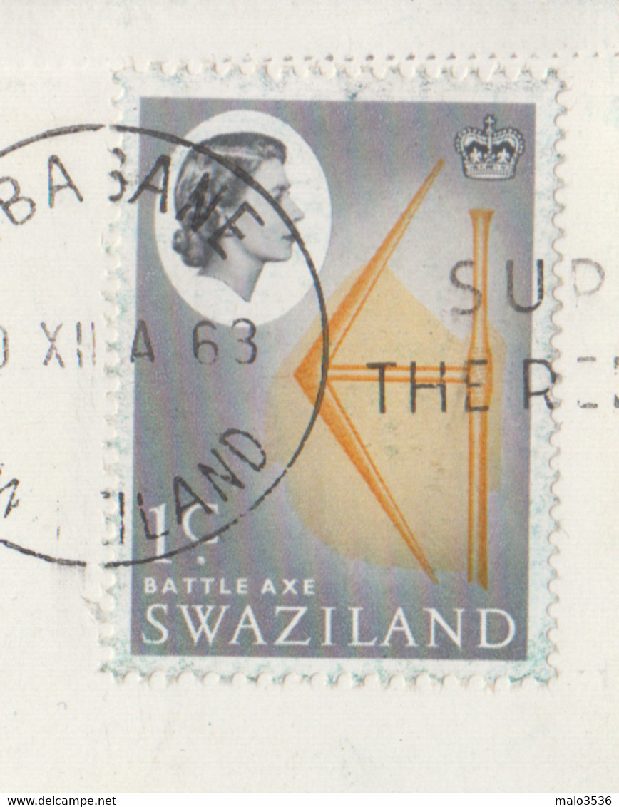 SWAZILAND - Marabouts - Timbre 1963 - Pub Pharmacie - Swasiland