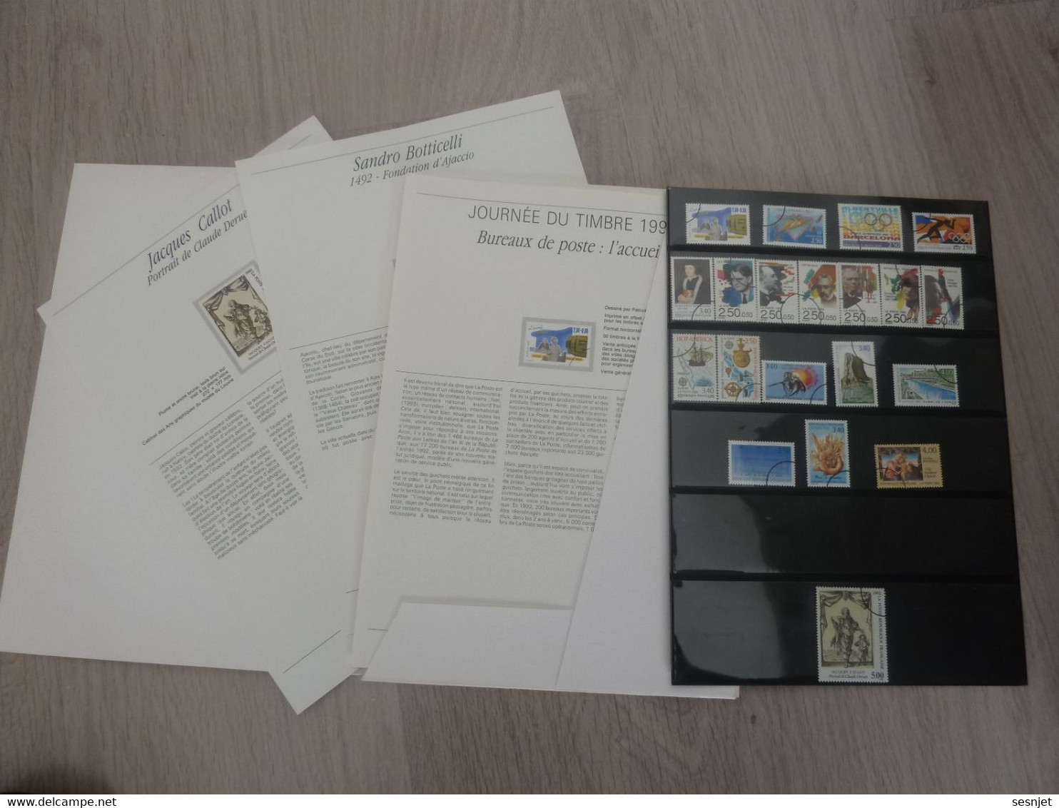 Timbres Postes Et Pédagogie - 1er Semestre 1992 - Editions La Poste - - Usados