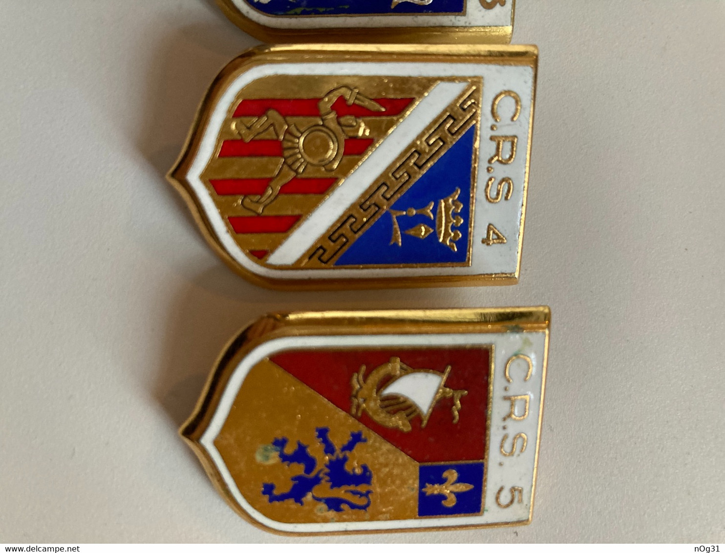 Insigne C.R.S 1/2/3/4/5 ( Drago Paris ) - Police & Gendarmerie