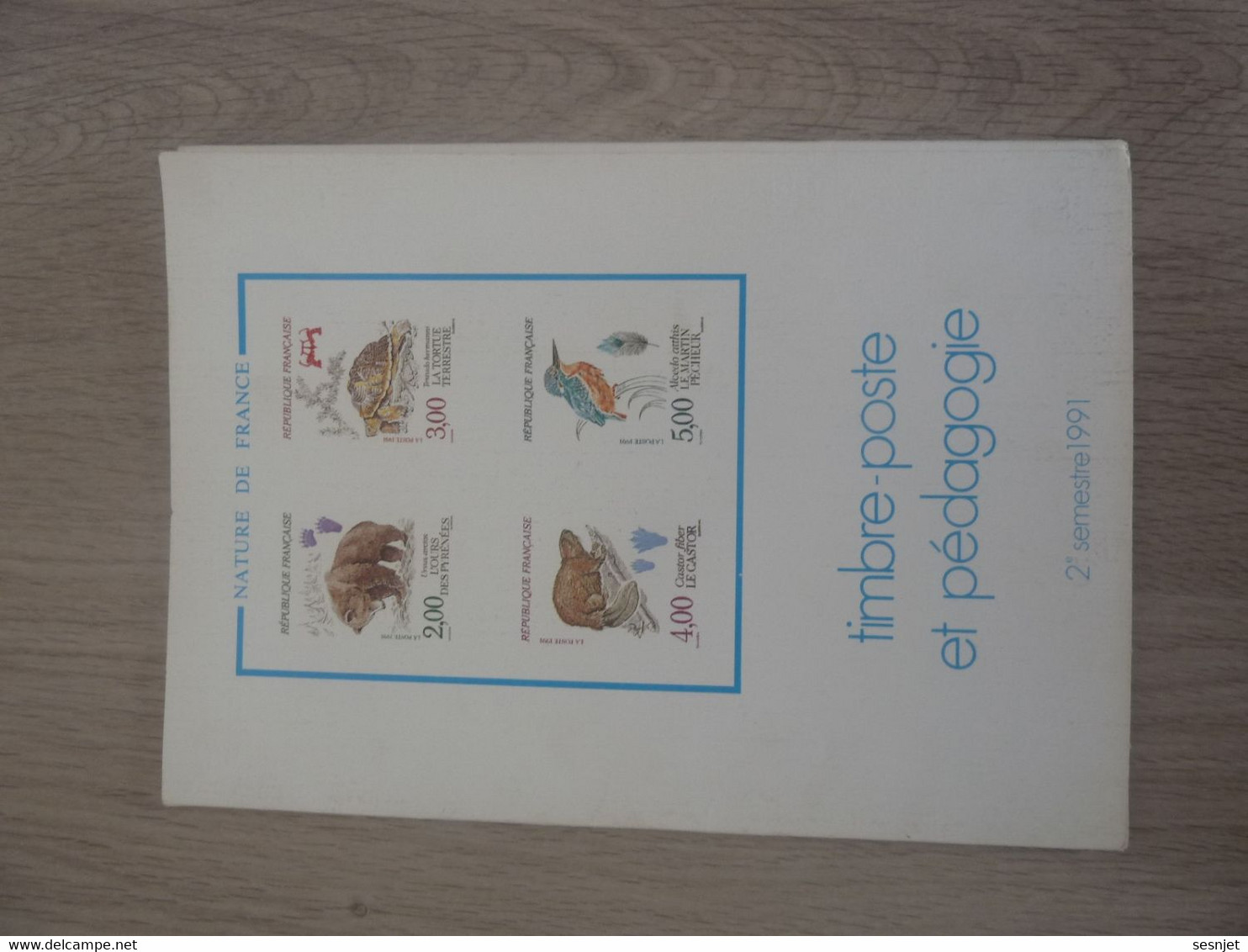 Timbres Postes Et Pédagogie - 2e Semestre 1991 - Editions Education - - Gebraucht