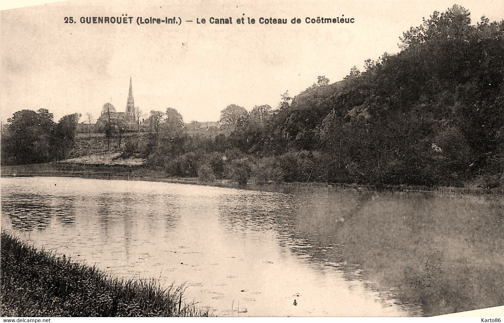 Guenrouët * Le Canal Et Le Coteau De Coëtmeleuc - Guenrouet