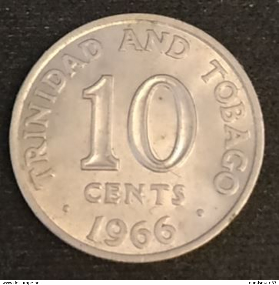 TRINIDAD AND TOBAGO - 10 CENTS 1966 - KM 3 - Trinité-et-Tobago - Trinidad & Tobago