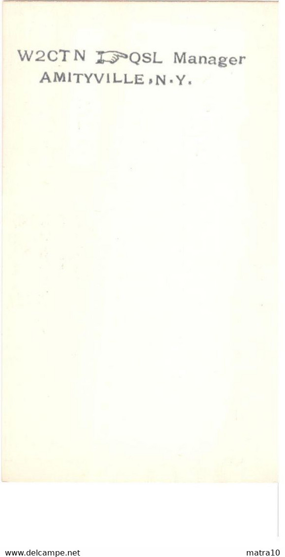 CARTE QSL CARD 1960 RADIOAMATEUR HAM RADIO ZS-7  SWAZILAND UBOMBO RANCHES BIG BEND VIA QSL MANAGER AMITYVILLE NEW YORK - Swazilandia