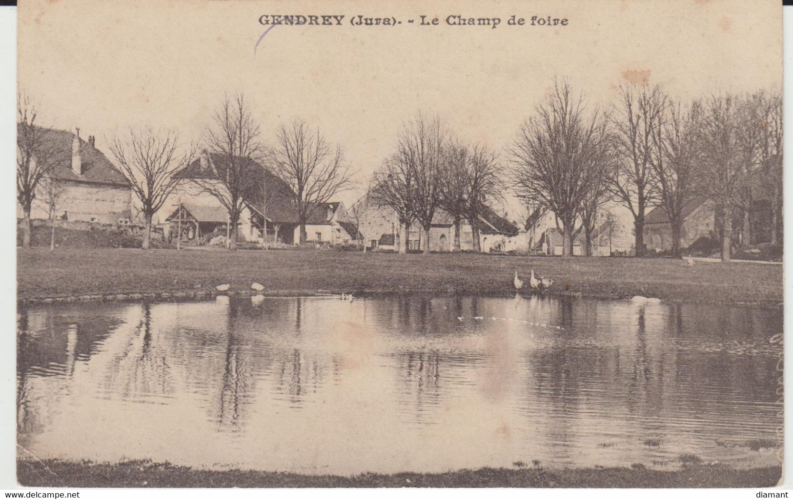 GENDREY (39) - Le Champ De Foire - état Correct - Gendrey