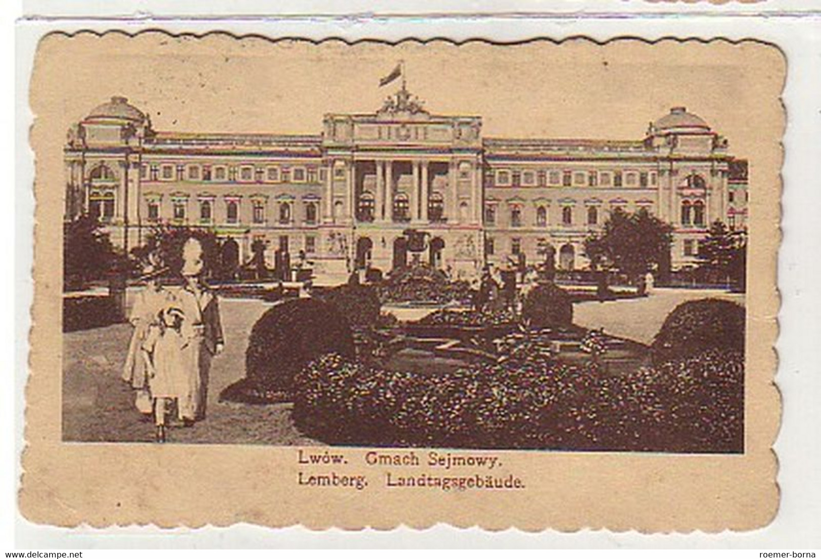 33411 Ak Lemberg Landtagsgebäude 1917 - Ohne Zuordnung