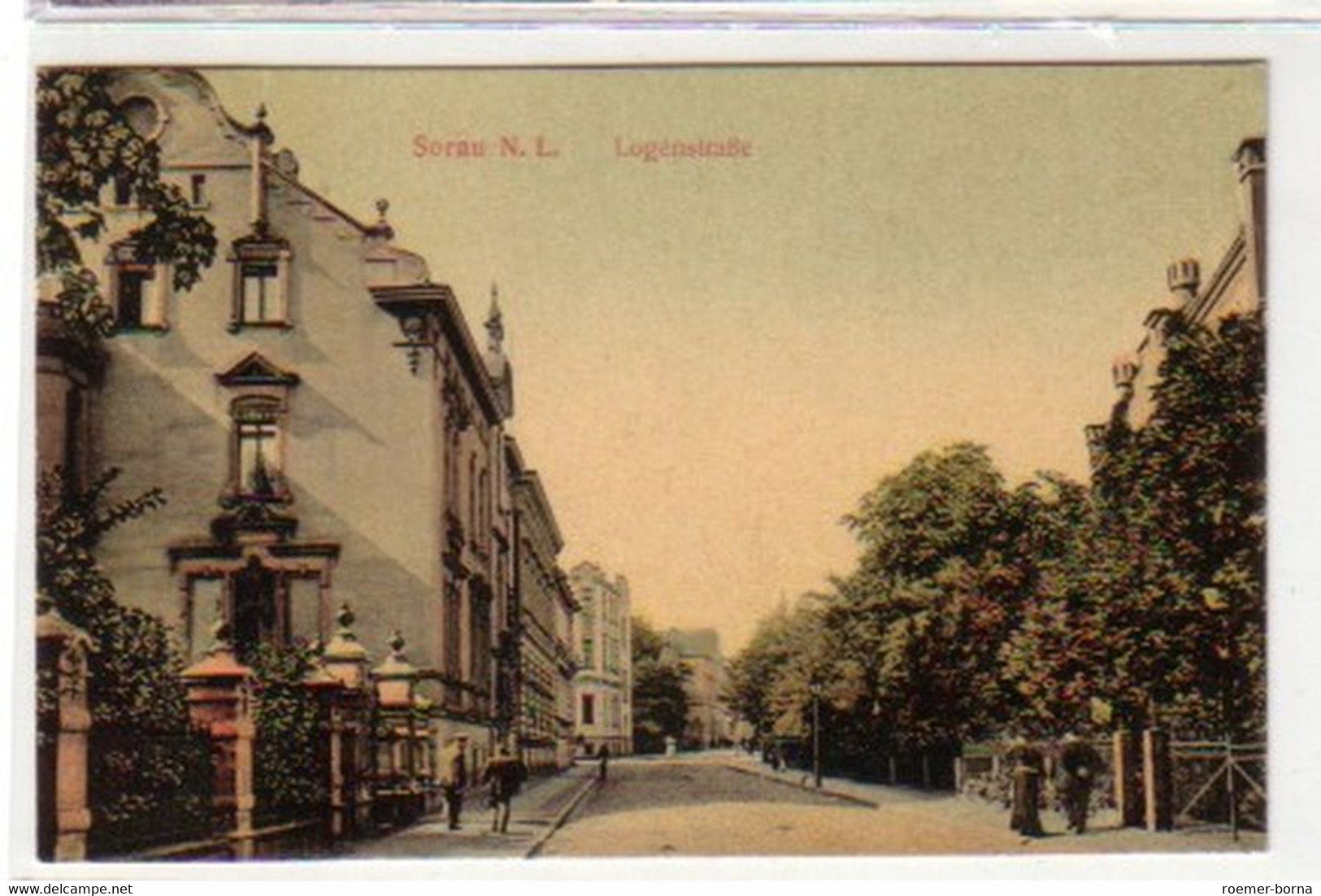 34082 Ak Sorau Niederlausitz Logenstraße 1913 - Non Classés