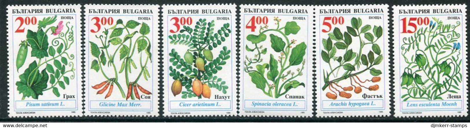 BULGARIA  1995 Food Plants MNH / **.  Michel 4168-73 - Ungebraucht