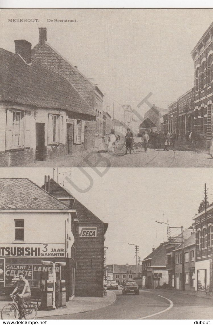 Postkaart - Carte Postale MEERHOUT - De Beerstraat - Repro! Genummerd (C243) - Meerhout