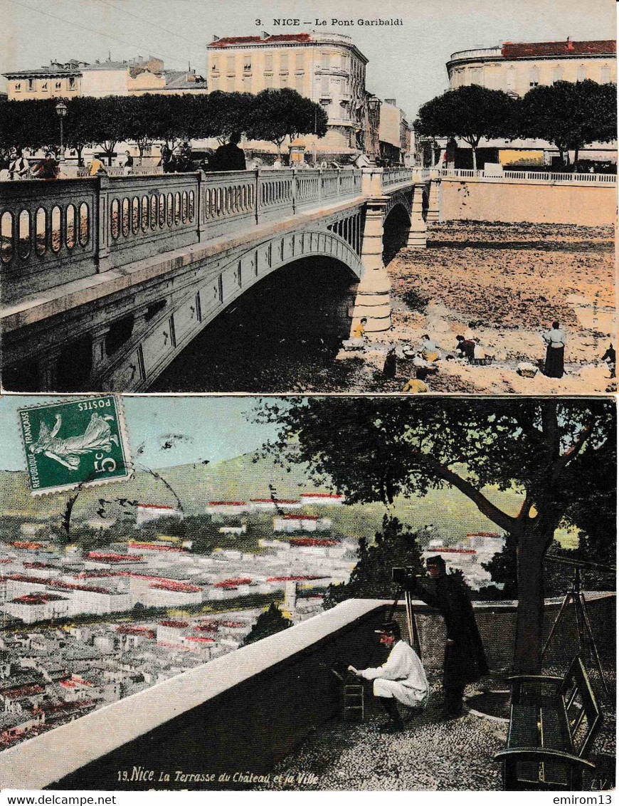 06 Nice 2 Cartes Lavandières - Monumenten, Gebouwen