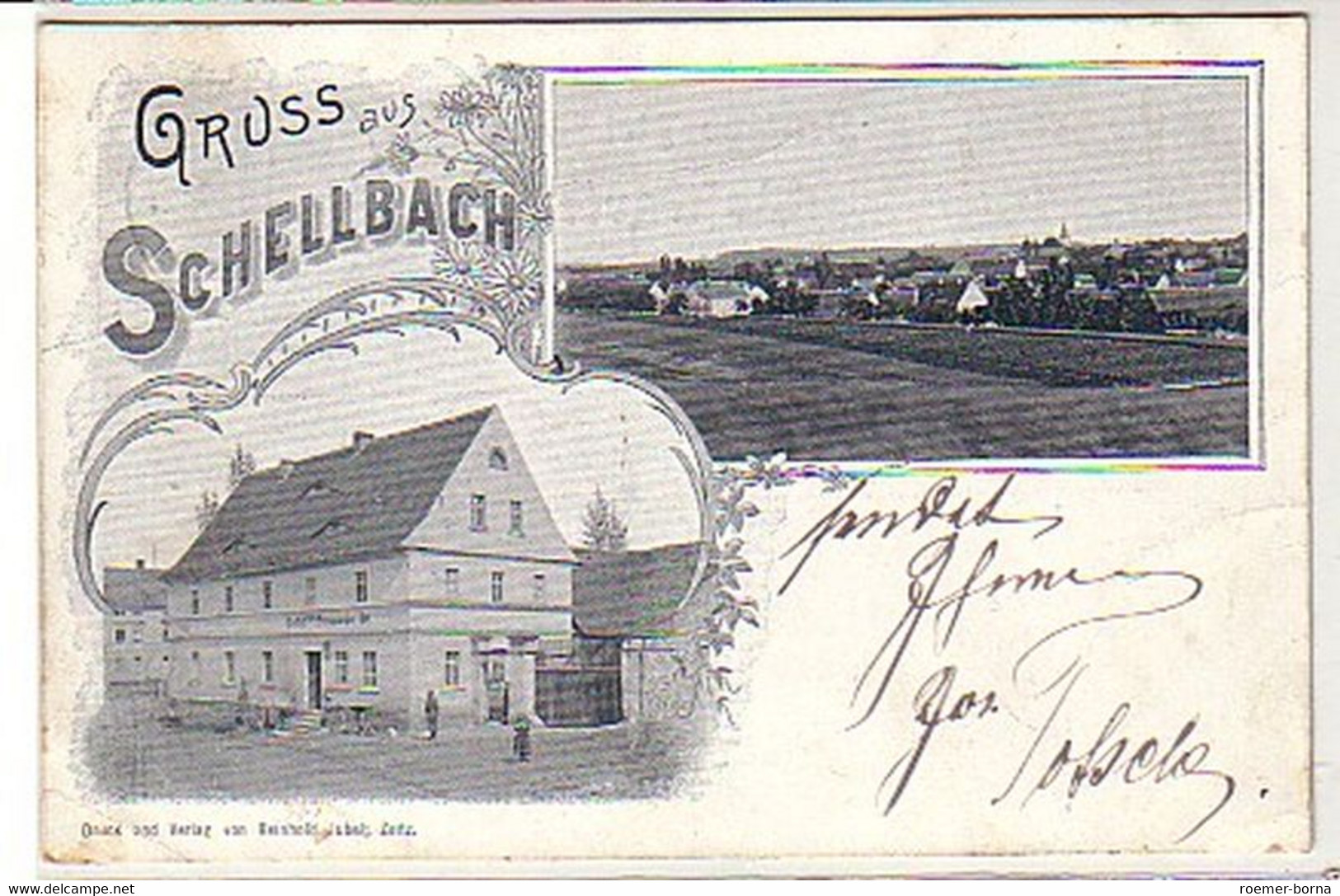 34864 Mehrbild Ak Gruss Aus Schellbach 1907 - Andere & Zonder Classificatie