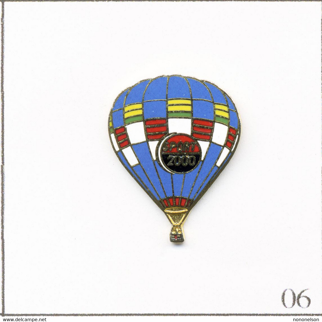 Pin's Transport - Montgolfière / Ballon Sport 2000. Estampillé Insignia. EGF. T756-06 - Montgolfières