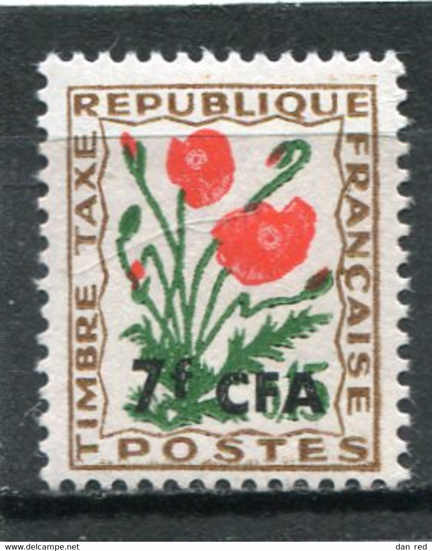 REUNION  N°  50 *  (Y&T)  (Taxe)  (Charnière) - Timbres-taxe