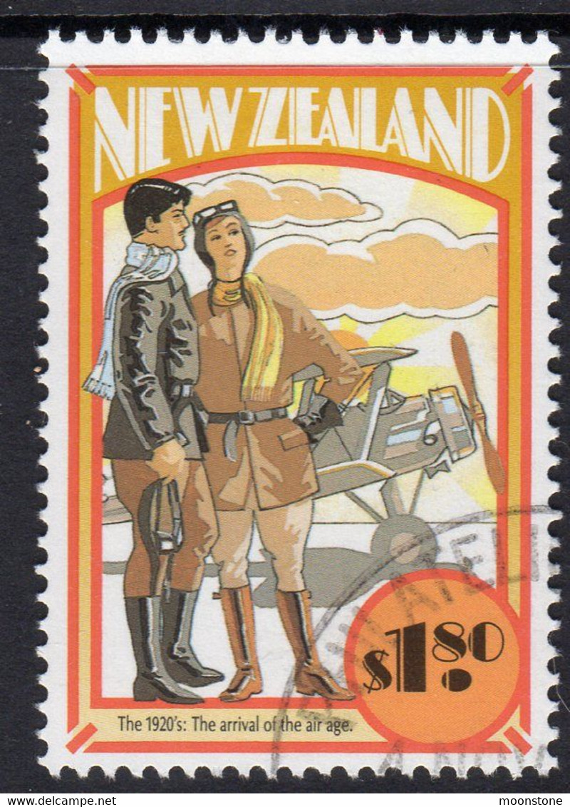 New Zealand 1992 NZ In The 1920s $1.80 Value, Used, SG 1712 - Gebruikt