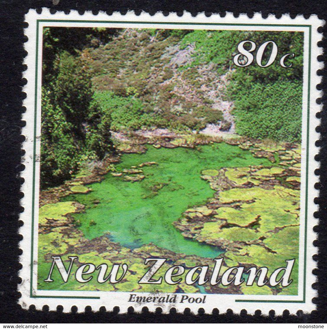 New Zealand 1993 Thermal Wonders 80c Value, Used, SG 1732 - Gebraucht