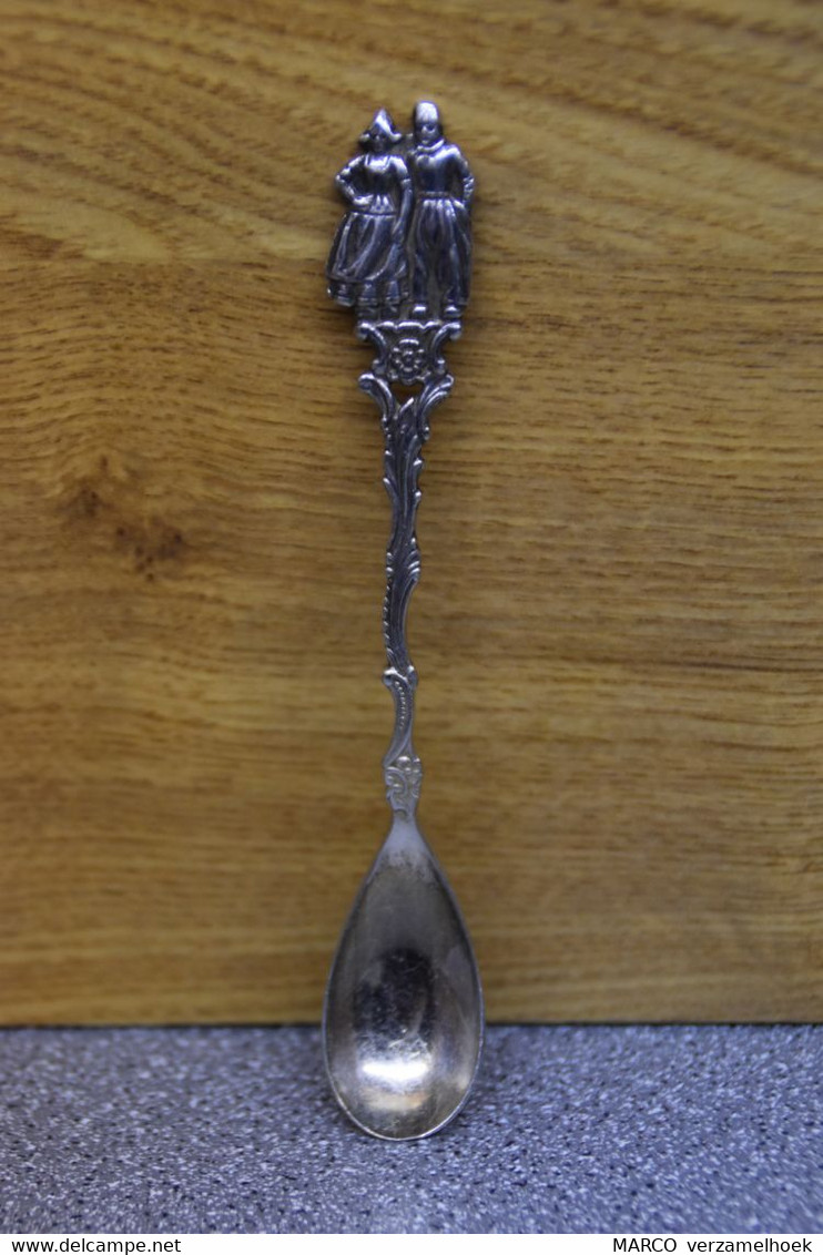 Lepel-spoon-cuillère-Löffel Verzilverd GERO 90 Klederdracht Nederland (NL) - Spoons