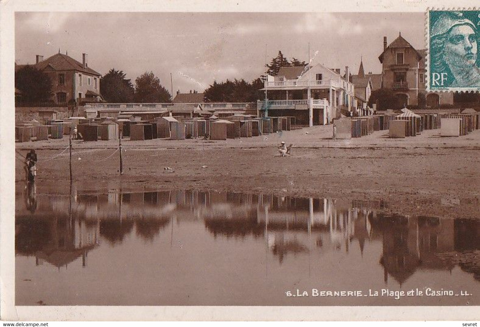 LA BERNERIE. - La Plage Et Le Casino - La Bernerie-en-Retz