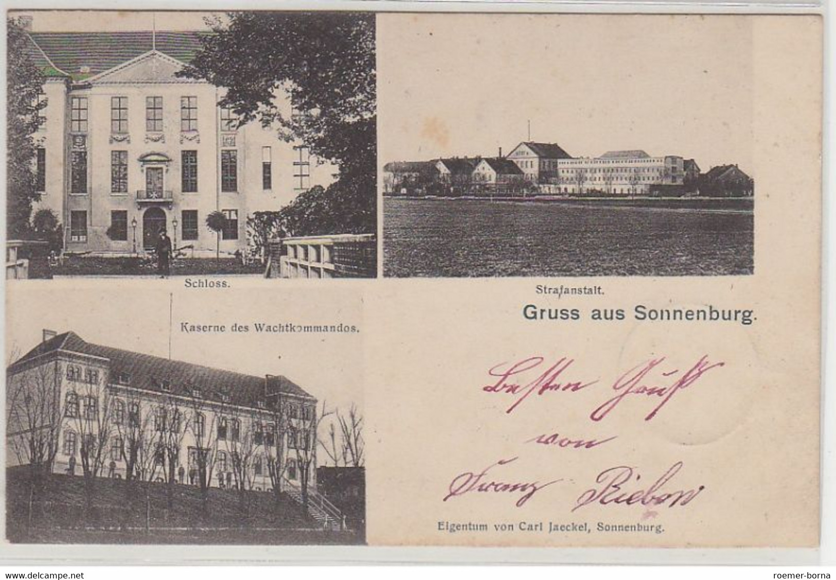 43457 Mehrbild Ak Gruss Aus Sonnenburg 1902 - Ohne Zuordnung