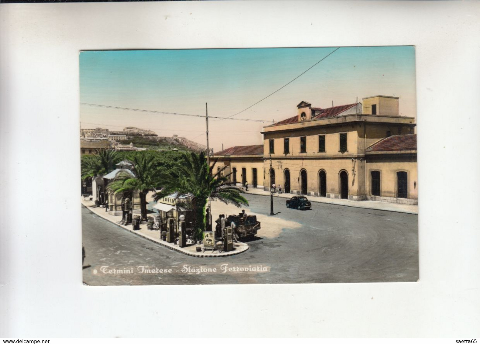 TERMINI IMERESE -PANORAMA STAZIONE FERROVIARIA - Palermo