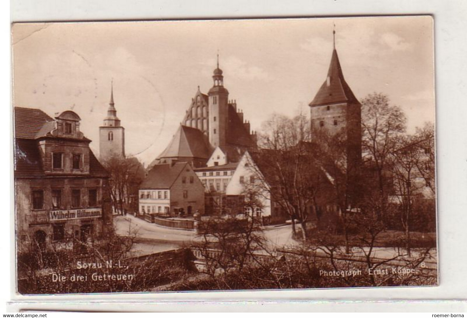 46492 Ak Sorau Niederlausitz Die Drei Getreuen 1928 - Ohne Zuordnung