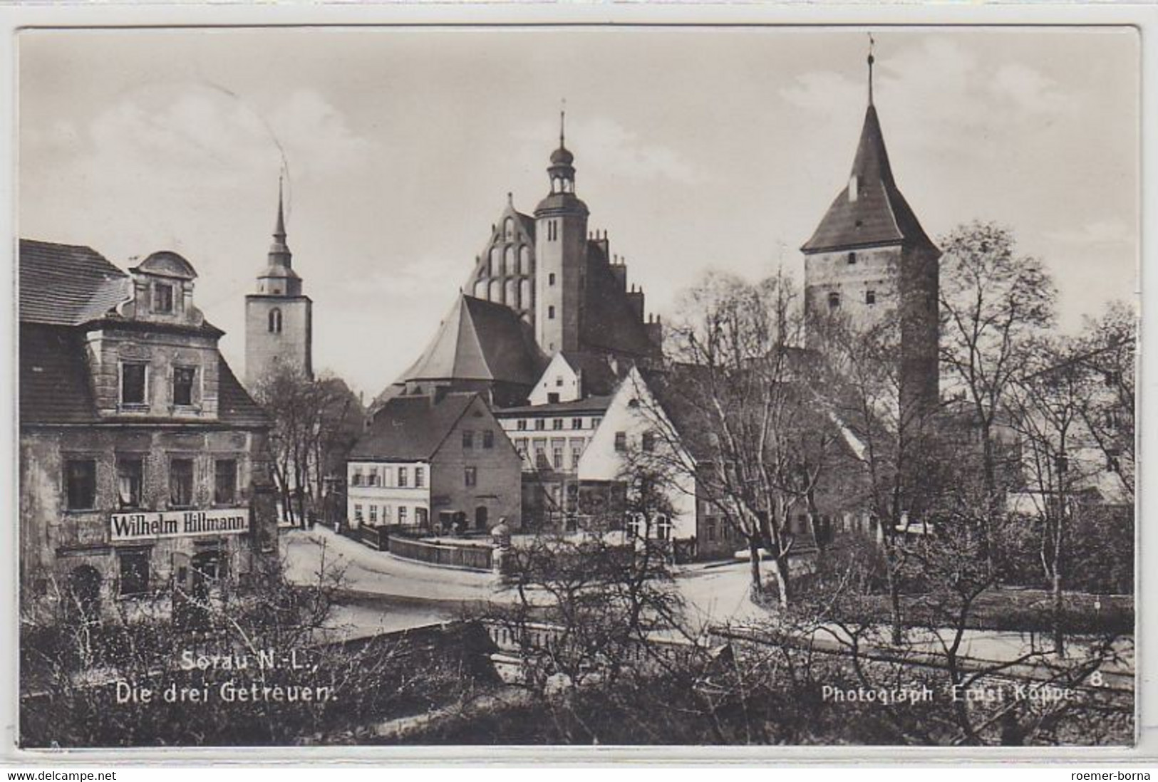 52536 Ak Sorau Niederlausitz Die Drei Getreuen 1937 - Zonder Classificatie