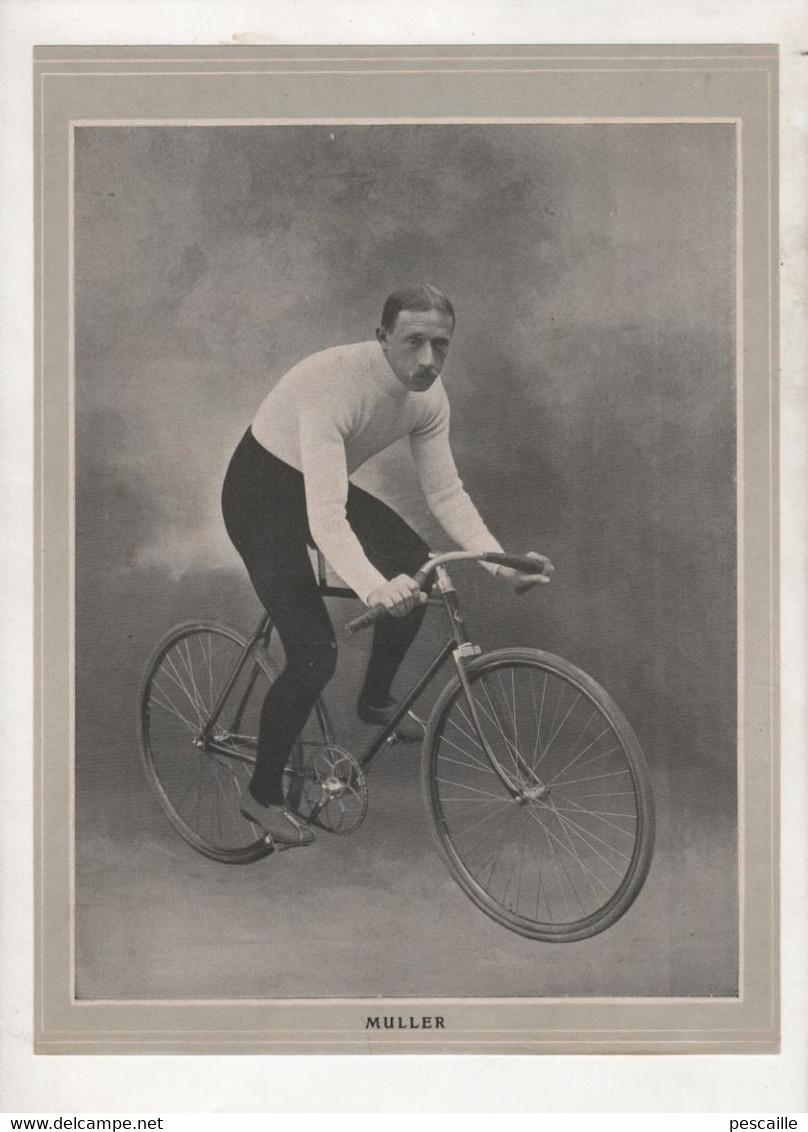 PHOTOGRAPHIE 20.5 X 27 Cm - SPORTS CYCLISME - CYCLISTE MULLER - Sporten