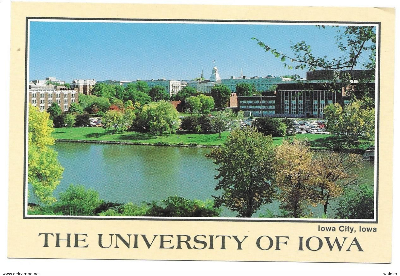 IOWA  -  IOWA CITY, UNIVERSITY - Iowa City