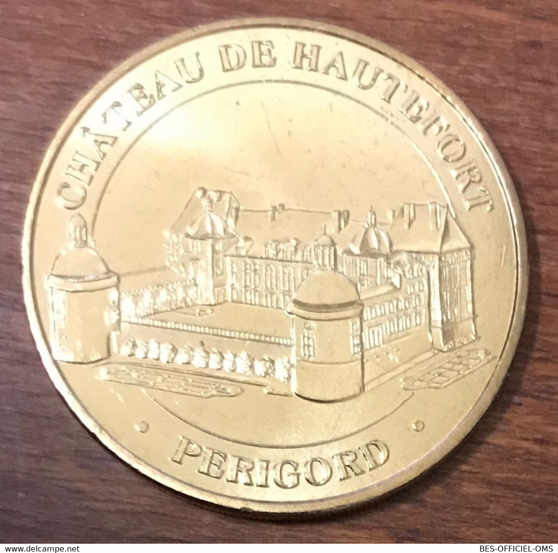 24 LE CHÂTEAU DE HAUTEFORT MDP 2013 MEDAILLE SOUVENIR MONNAIE DE PARIS JETON TOURISTIQUE MEDALS COINS TOKENS - 2013