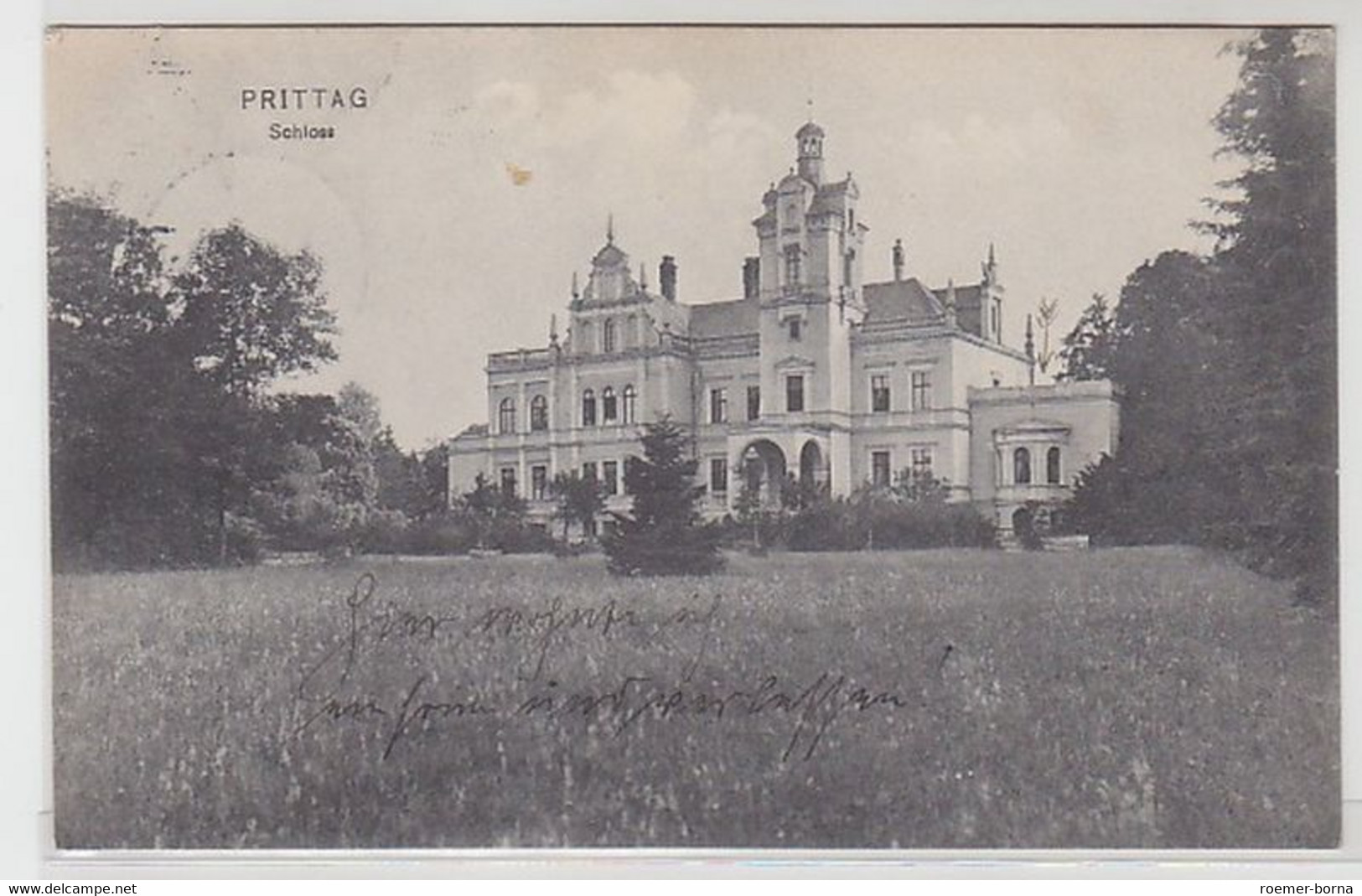 57857 Ak Prittag Przytok Schloss 1910 - Unclassified