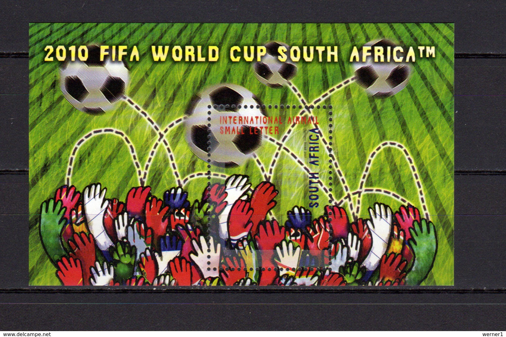 South Africa 2007 Football Soccer World Cup S/s MNH - 2010 – Zuid-Afrika