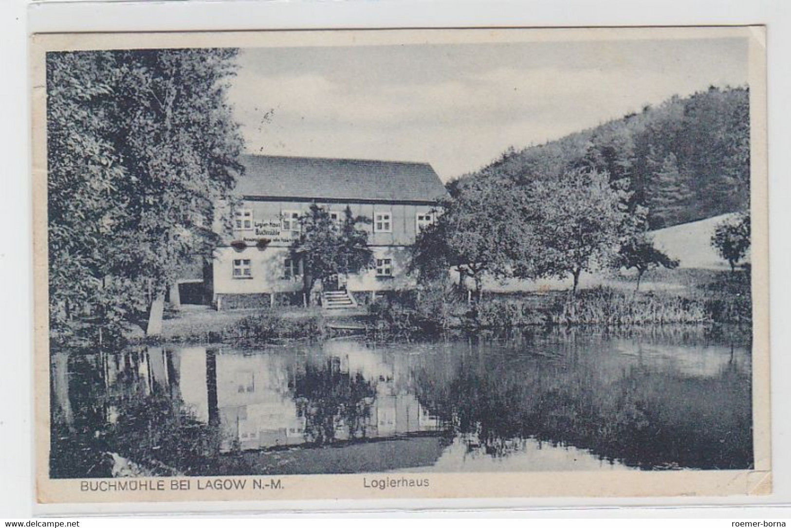 63368 Ak Buchmühle Bei Lagów (deutsch Lagow) Logierhaus 1931 - Unclassified