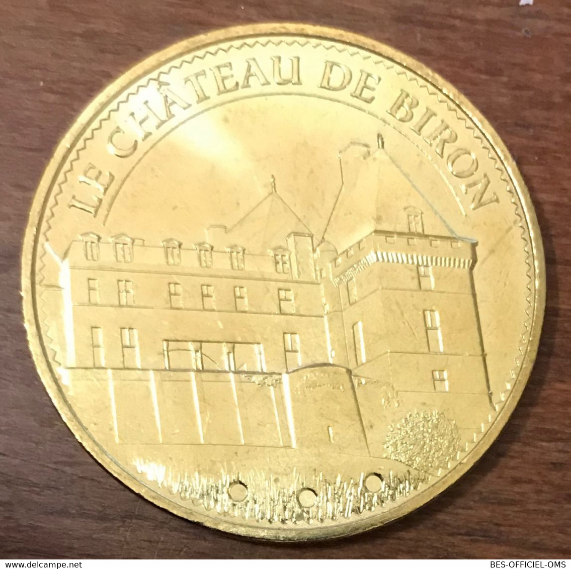 24 CHÂTEAU DE BIRON MEDAILLE SOUVENIR MONNAIE DE PARIS 2015 JETON TOURISTIQUE MEDALS COINS TOKENS - 2015